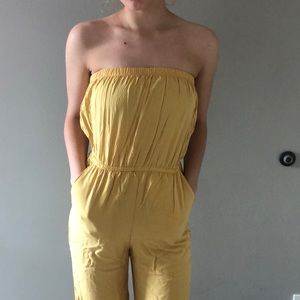 yellow romper
